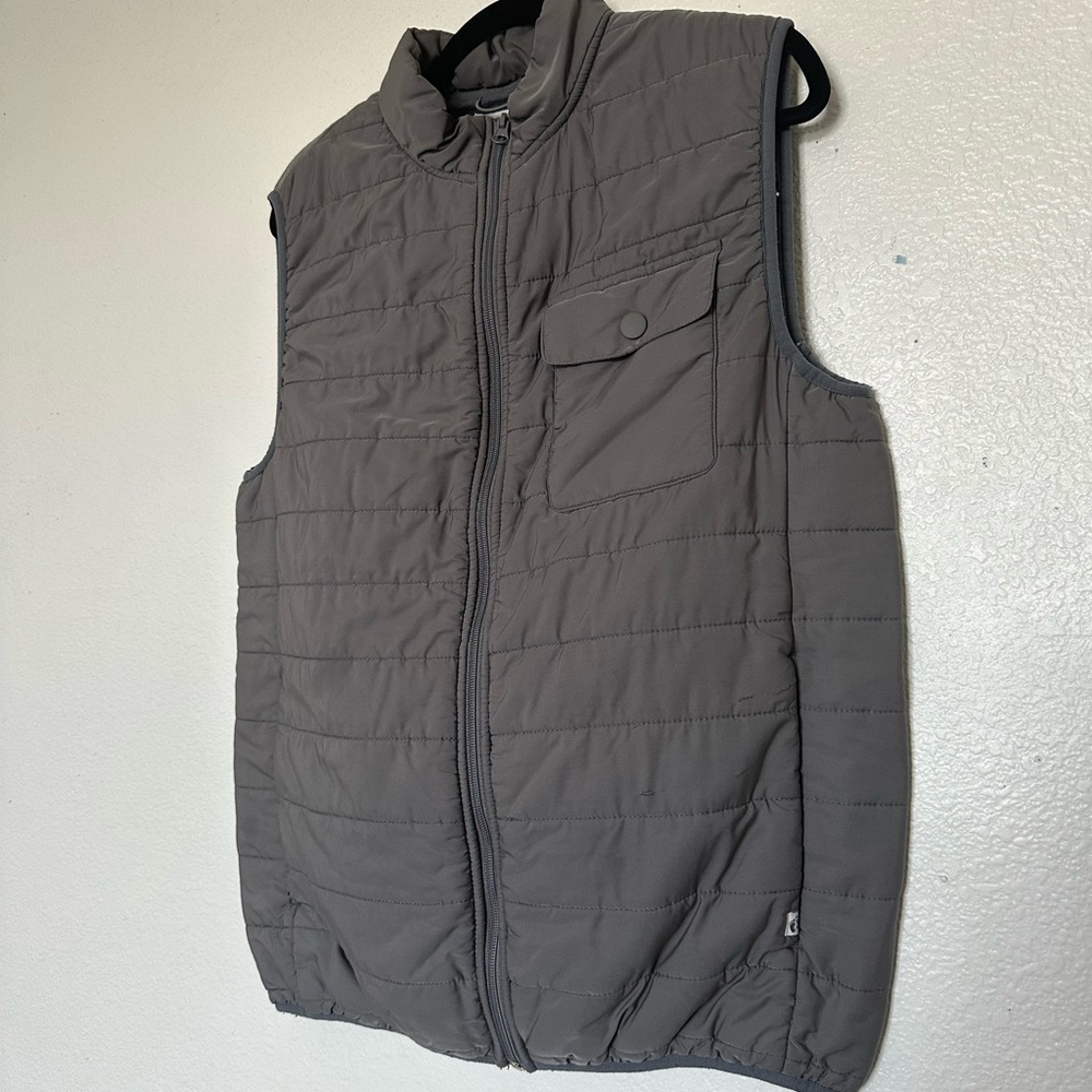 Grey puffer Vest